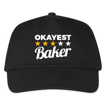 Okayest Baker - Kinder Basecap - Schwarz - Vorne