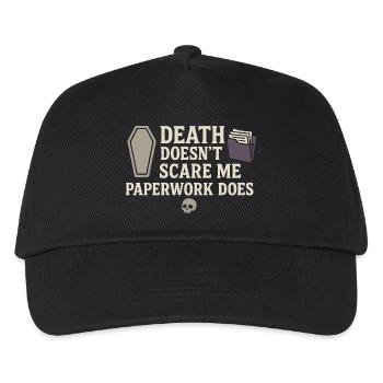 Corpse Science Dark Humor Death Positive - Kids’ Baseball Cap - black - Front