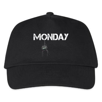 Monday Spider - Kids’ Baseball Cap - black - Front