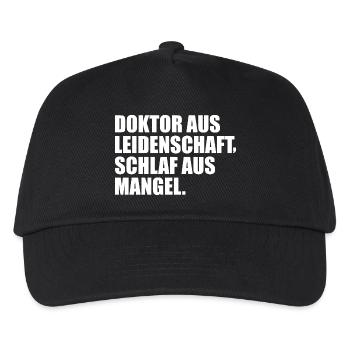 Doctor of passion, sleep of lack - Kids’ Baseball Cap - black - Front