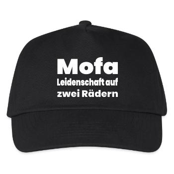 Mobylette - Casquette de baseball Enfant - noir - Devant