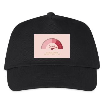 Measure Life in Moments of Love - Kids’ Baseball Cap - black - Front