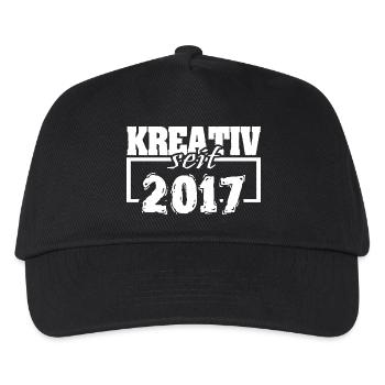 2017 - Kinder Basecap - Schwarz - Vorne