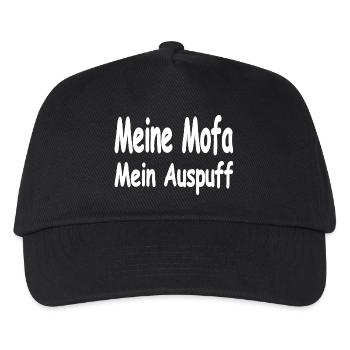 Mobylette - Casquette de baseball Enfant - noir - Devant
