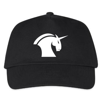 Unicorn Stylized – Magical Mythical Creature Look - Kids’ Baseball Cap - black - Front
