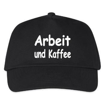 Work - Kids’ Baseball Cap - black - Front