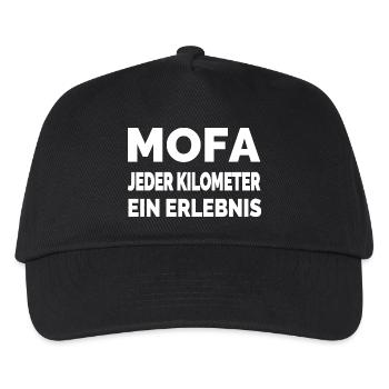 Mobylette - Casquette de baseball Enfant - noir - Devant