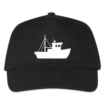 Petit cutter de pêche Kid Vector - Casquette de baseball Enfant - noir - Devant