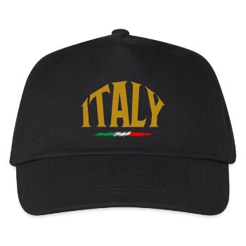 Italy - Kids’ Baseball Cap - black - Front