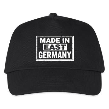Made in East Germany Ostalgie Hoodie Shirt Bag - Kids’ Baseball Cap - black - Front