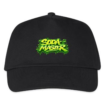 SODA MASTER - Casquette de baseball Enfant - noir - Devant