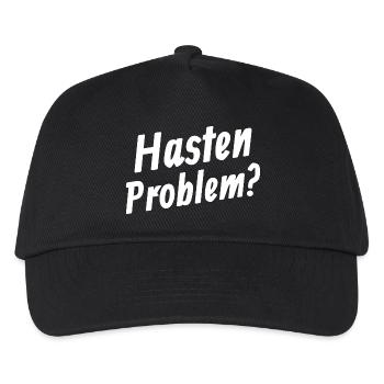Hasten Problem - Kinder Basecap - Schwarz - Vorne