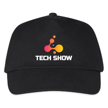 T-shirt néon Blob du Salon Tech - Casquette de baseball Enfant - noir - Devant