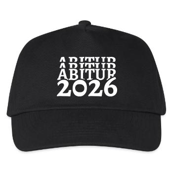 Abitur 2026 Abi School-leaving certificate Gymnasium - Kids’ Baseball Cap - black - Front