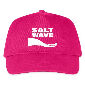 SALT WAVE - Kinder Basecap - Fuchsia - Vorne