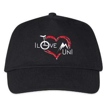 Unicycle | Unicycling Freestyle Downhill - Kids’ Baseball Cap - black - Front