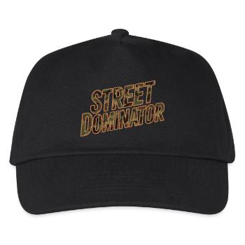 Street Dominator Car Tuner Style Camouflage - Kids’ Baseball Cap - black - Front