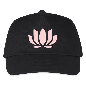 Lotus Flower Lotus Flowers Pastel Flower Blossom Yoga - Kids’ Baseball Cap - black - Front
