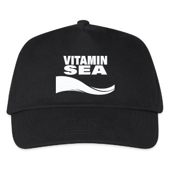 Vitamin Sea - Kids’ Baseball Cap - black - Front