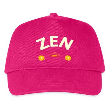 ZEN - Casquette de baseball Enfant - fuchsia - Devant
