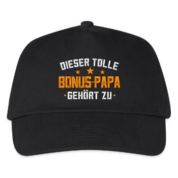 This Great Dad Belongs to Gift for Father's Day - Kids’ Baseball Cap - black - Front
