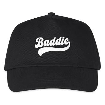 Bösewicht - Kinder Basecap - Schwarz - Vorne