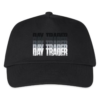 Day Trader Stock Market Stock Market Trader - Kids’ Baseball Cap - black - Front