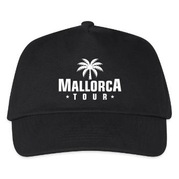 Mallorca Tour - Kinder Basecap - Schwarz - Vorne