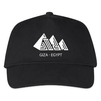 Giza Egypt Pyramids Egyptian Cairo Tourists  - Kids’ Baseball Cap - black - Front