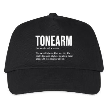 Anatomy of Sound Tonearm Definition - Kids’ Baseball Cap - black - Front