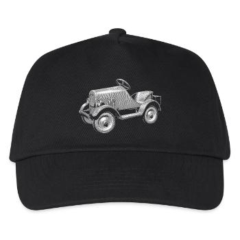 Caisse à savon - Casquette de baseball Enfant - noir - Devant