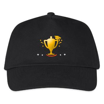 coupe - Casquette de baseball Enfant - noir - Devant