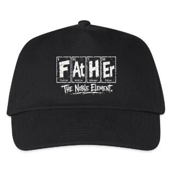 Father – The Noble Element - Kids’ Baseball Cap - black - Front