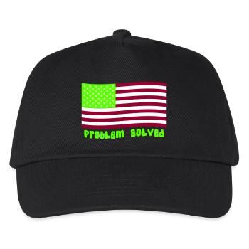 Problème résolu - Casquette de baseball Enfant - noir - Devant