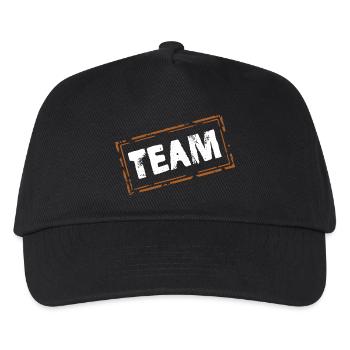 Équipe - Casquette de baseball Enfant - noir - Devant