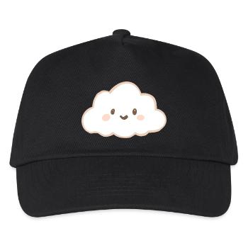 cloud - Kids’ Baseball Cap - black - Front