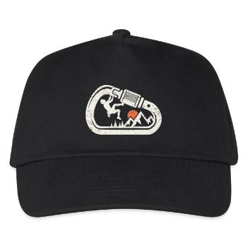 Escalade de bloc Escalade sur roche - Casquette de baseball Enfant - noir - Devant