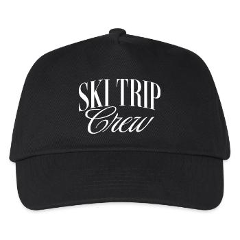 Ski trip - Kids’ Baseball Cap - black - Front