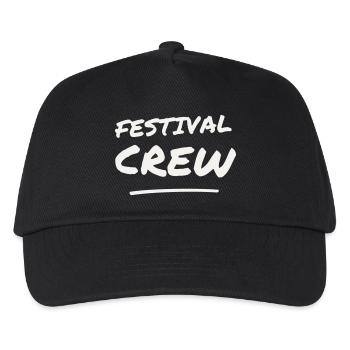 Événement de l’équipe de lettrage à brossage de l’équipe du festival - Casquette de baseball Enfant - noir - Devant