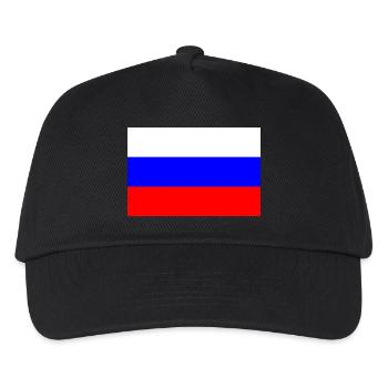 Russie, Russie, drapeau, drapeau - Casquette de baseball Enfant - noir - Devant