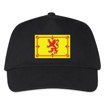 schottland - Kinder Basecap - Schwarz - Vorne