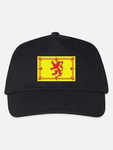 schottland - Kinder Basecap - Schwarz
