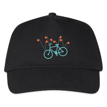 Fail bike - Kids’ Baseball Cap - black - Front