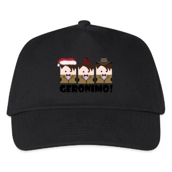 Doctor 11 geronimo - Kids’ Baseball Cap - black - Front