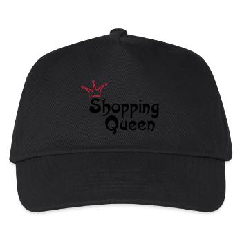 SHOPPING QUEEN - Kids’ Baseball Cap - black - Front