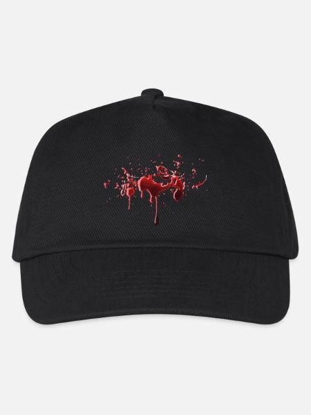 Blood - Halloween - Casquette de baseball Enfant - noir