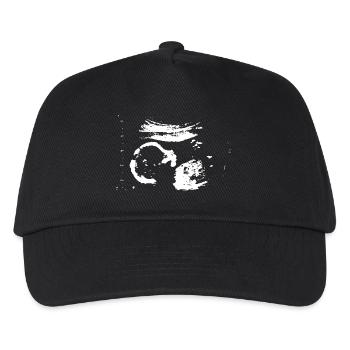 Ultraschallbild - Kinder Basecap - Schwarz - Vorne