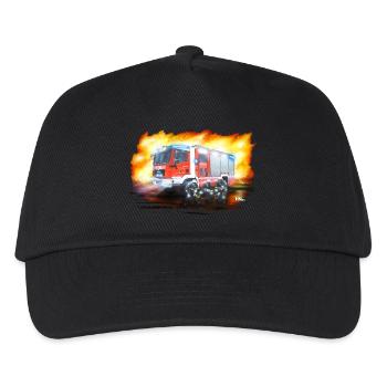 TLFA ohne Schrift - Kinder Basecap - Schwarz - Vorne