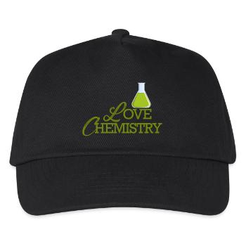Chemistry / Chemistry: Love Chemistry - Kids’ Baseball Cap - black - Front