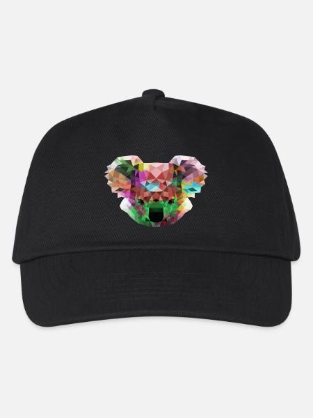 Koala - Kinder Basecap - Schwarz